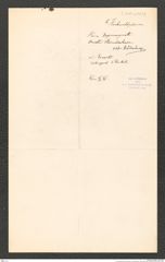 k.k. naturhistorisches Hofmuseum, Intendanzakten 1885-1896 (Hauer), Aktenzahl Z.260.a/1887, Seite 1